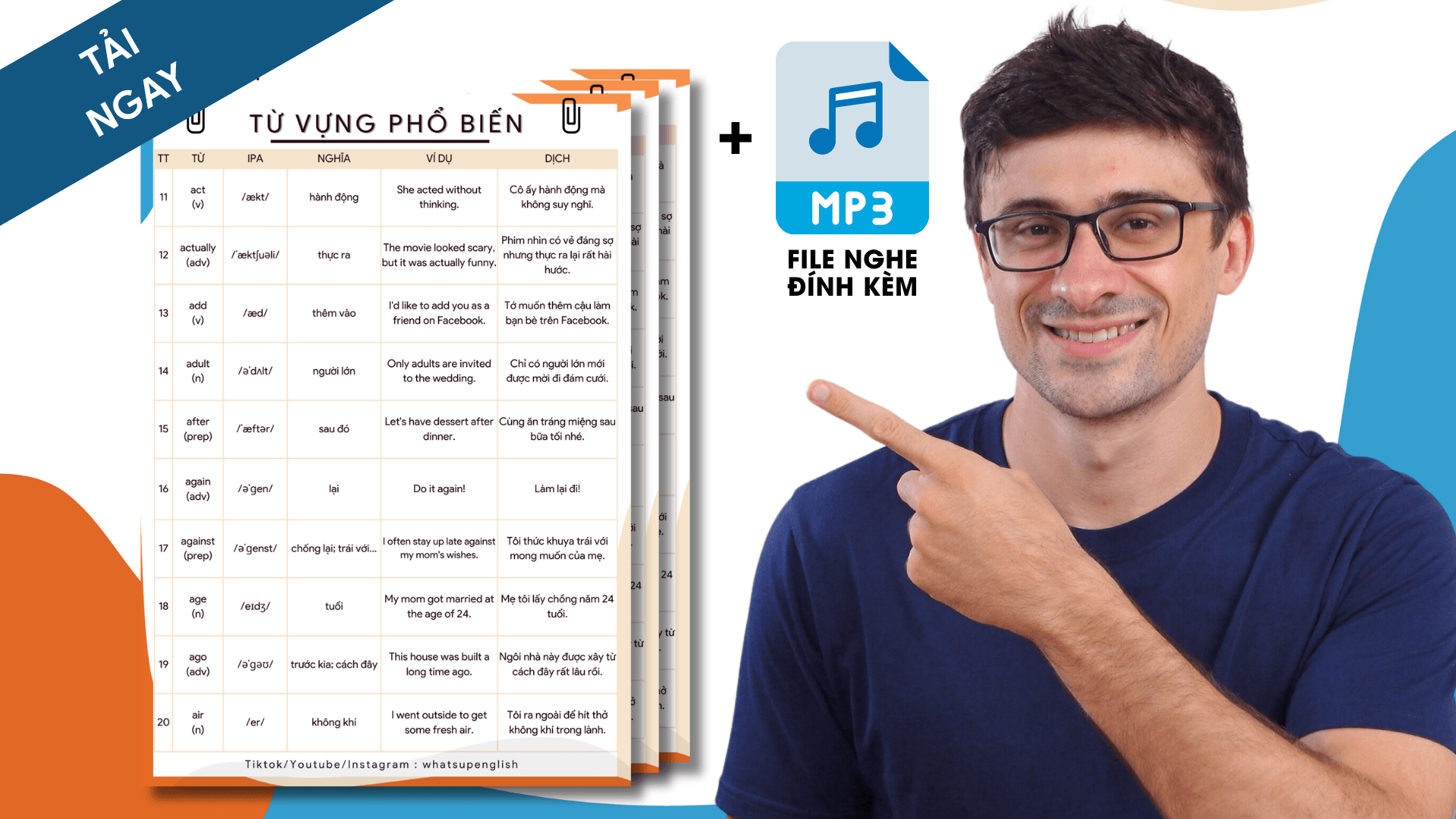 1000 Từ Vựng Thông Dụng Nhất